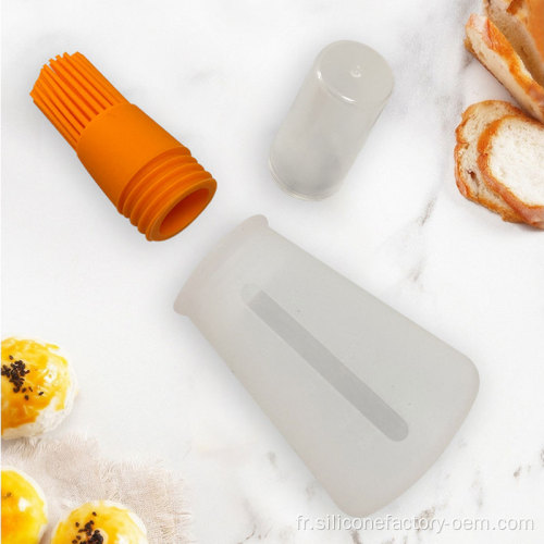 Brosse de bouteille d&#39;huile en silicone